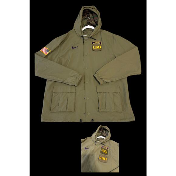 LSU Nike Team Issued Parka – Men’s XL - Picture 1 of 3